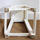 White barstool