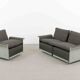 Vitsoe seatgroup by dieter rams, model 620, easychair+sofa