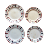 2 large and 2 small plates model basque Lou