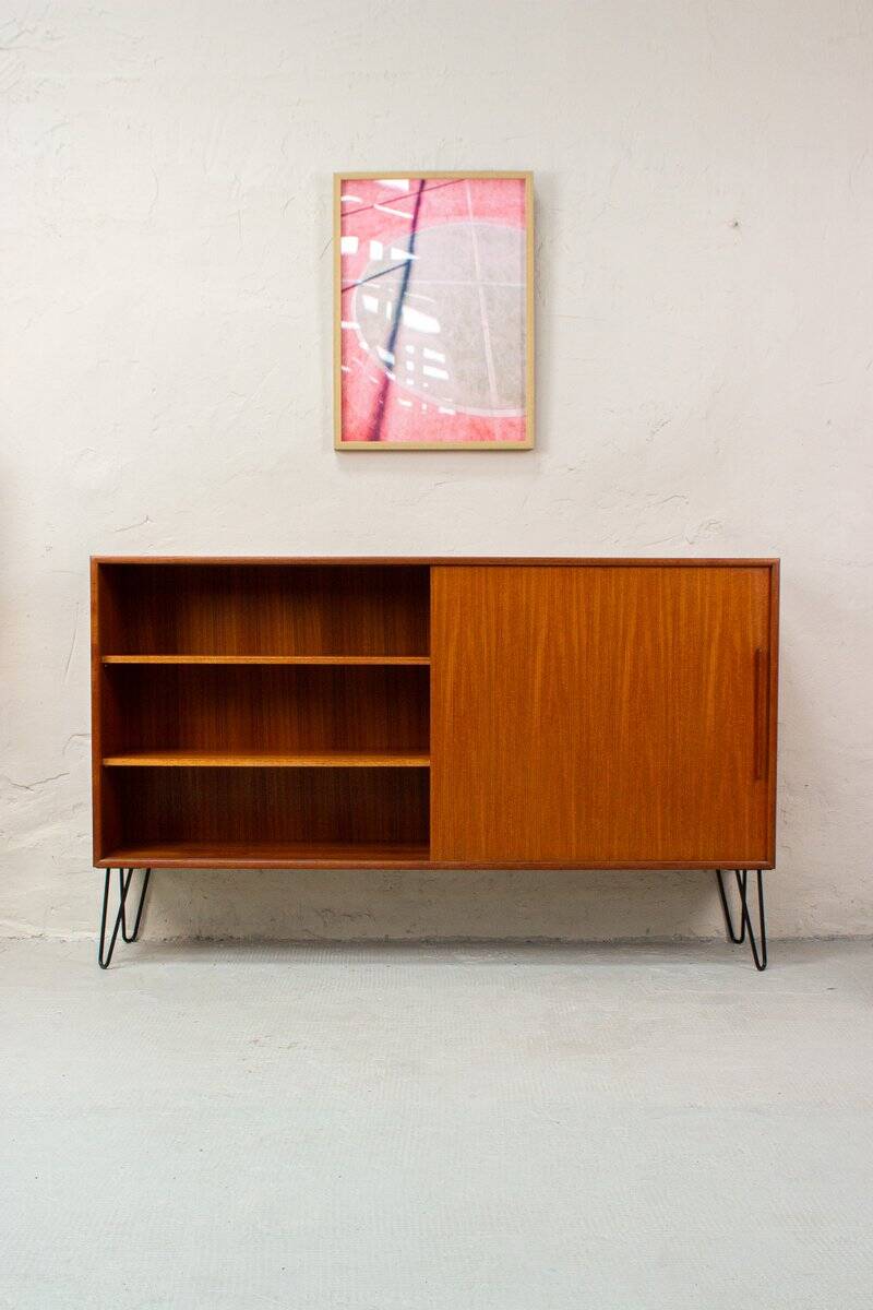 Mid-Century Teak Sideboard by WK Möbel, Denmark, 1960s