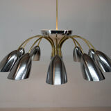 Huge space age chandelier, 1960