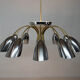 Huge space age chandelier, 1960