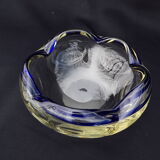 Glass pate trinket bowl