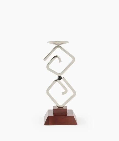 Garance Vallée for Monoprix. Metal candlestick