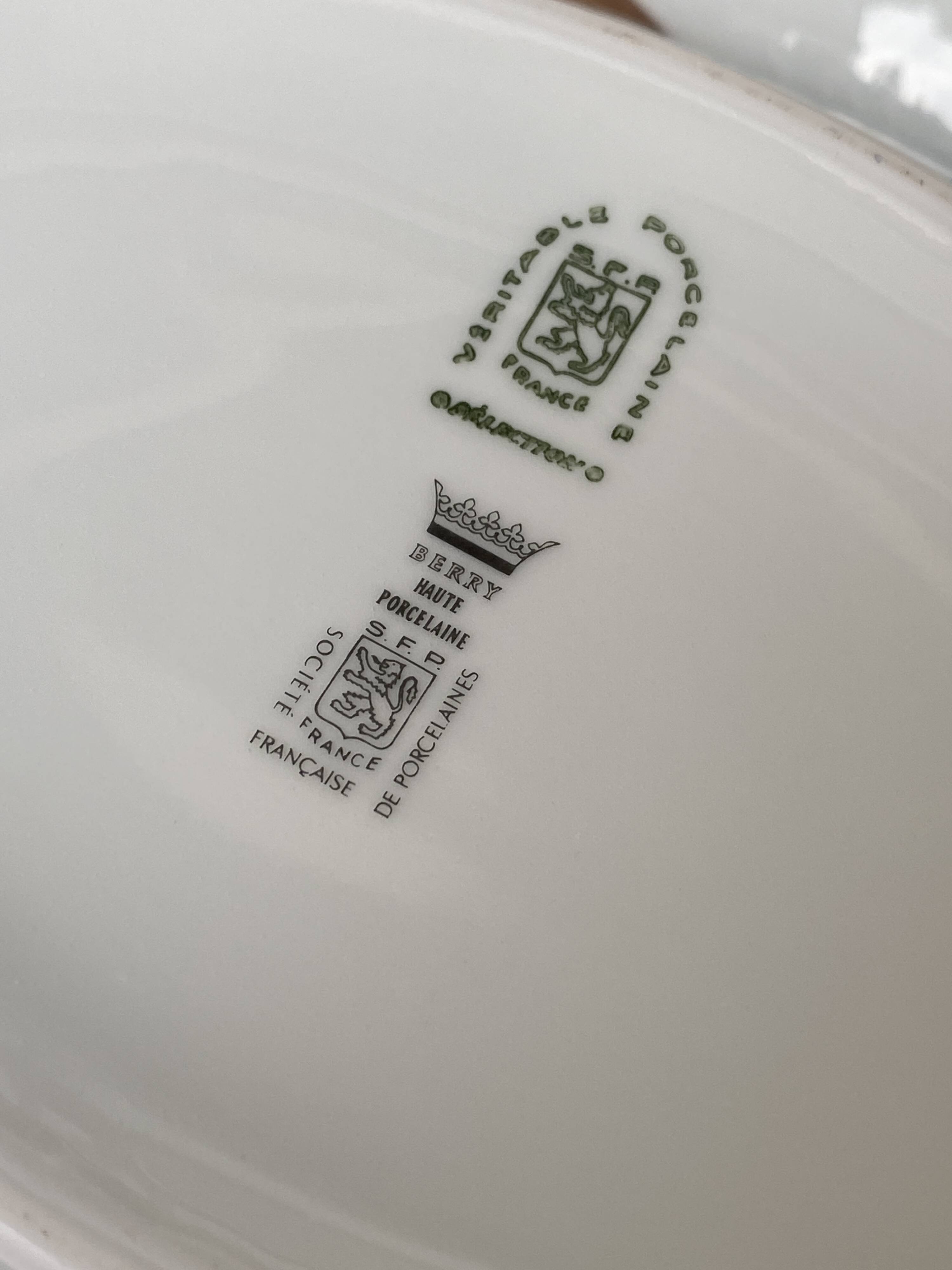 Soupière en porcelaine SFP Berry