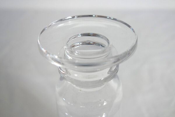 8 verres à champagne vintage en cristal de Sèvres, années 70