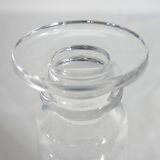 8 vintage Sèvres crystal champagne glasses, 1970s