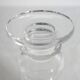 8 vintage Sèvres crystal champagne glasses, 1970s