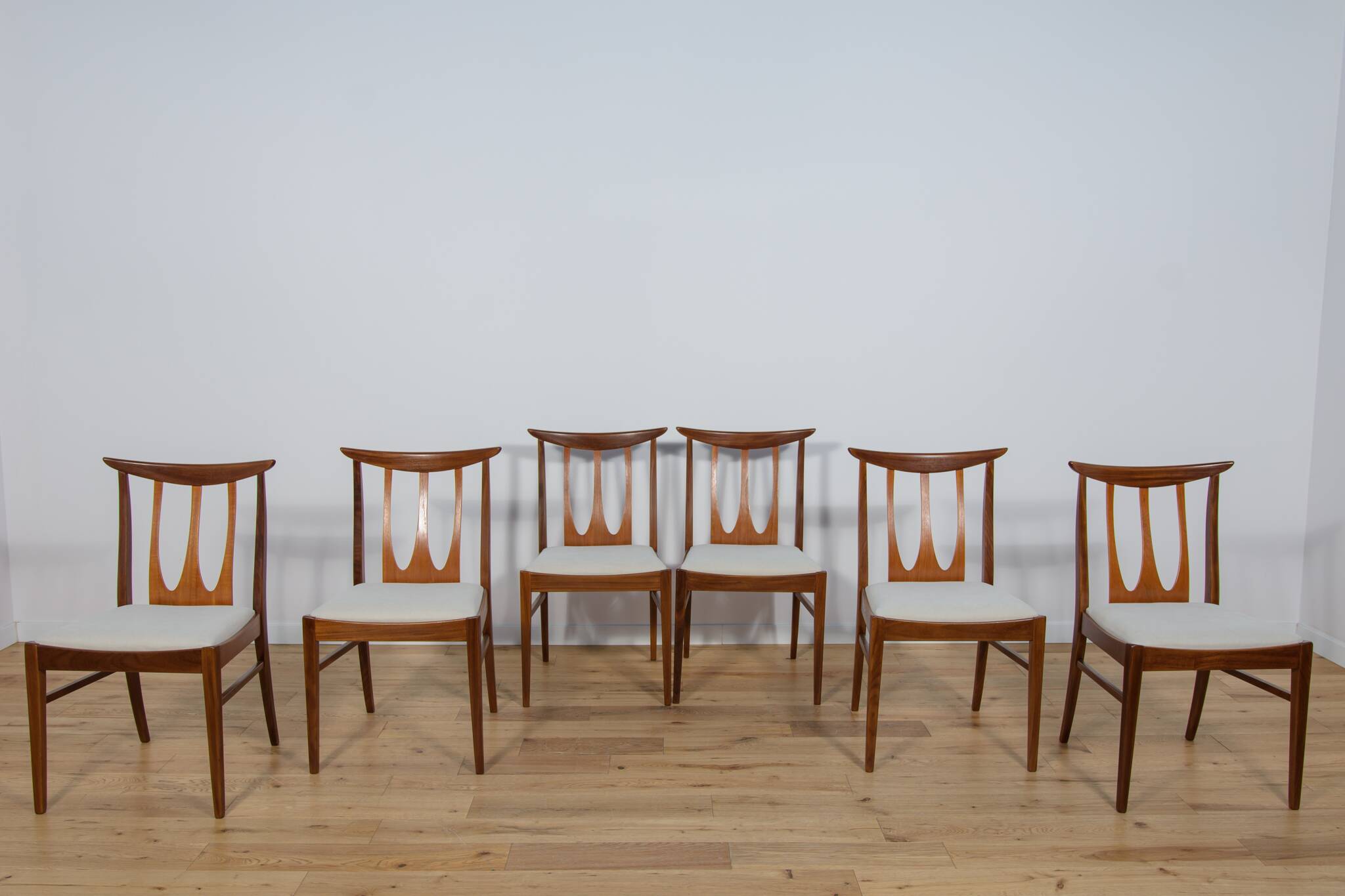 Brasilia Dining Chairs from G-Plan, 1960s, Set of 6