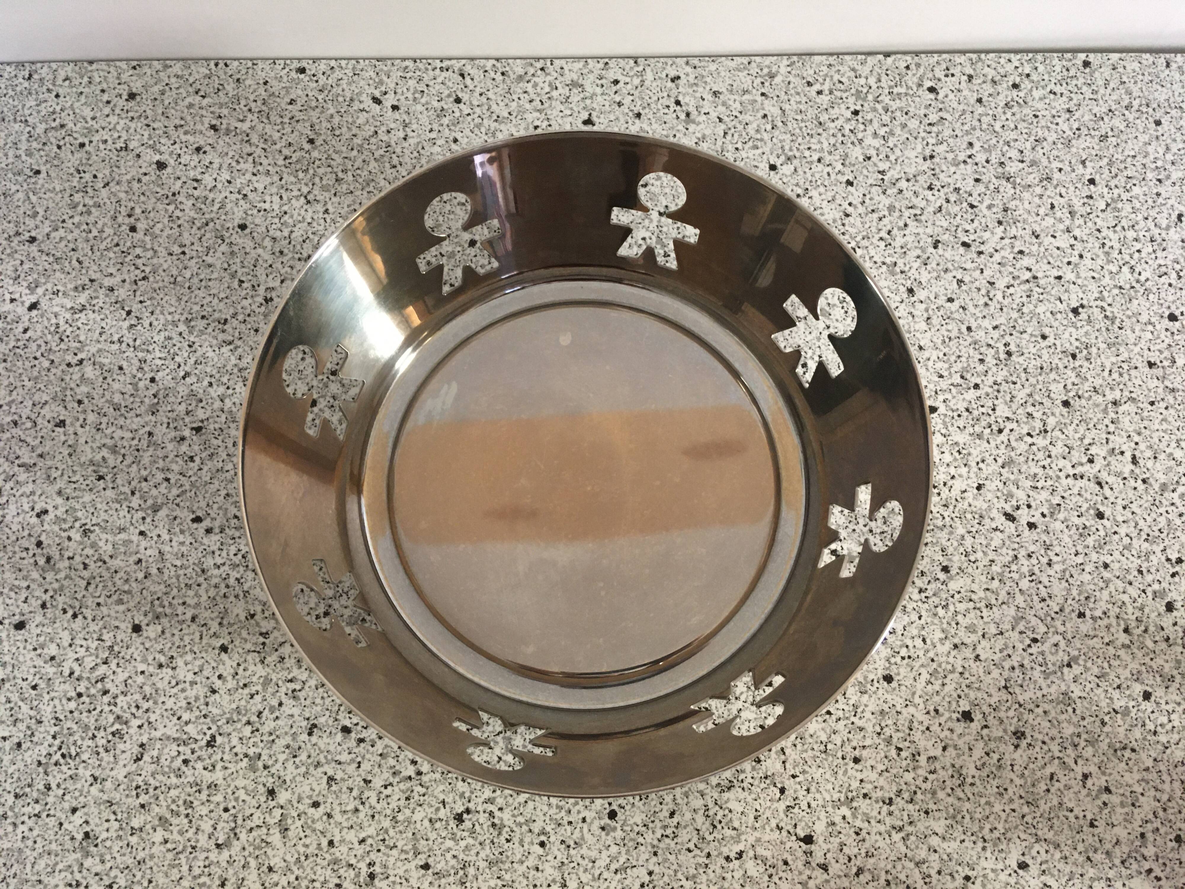 Alessi Girotondo Bread Basket Bowl