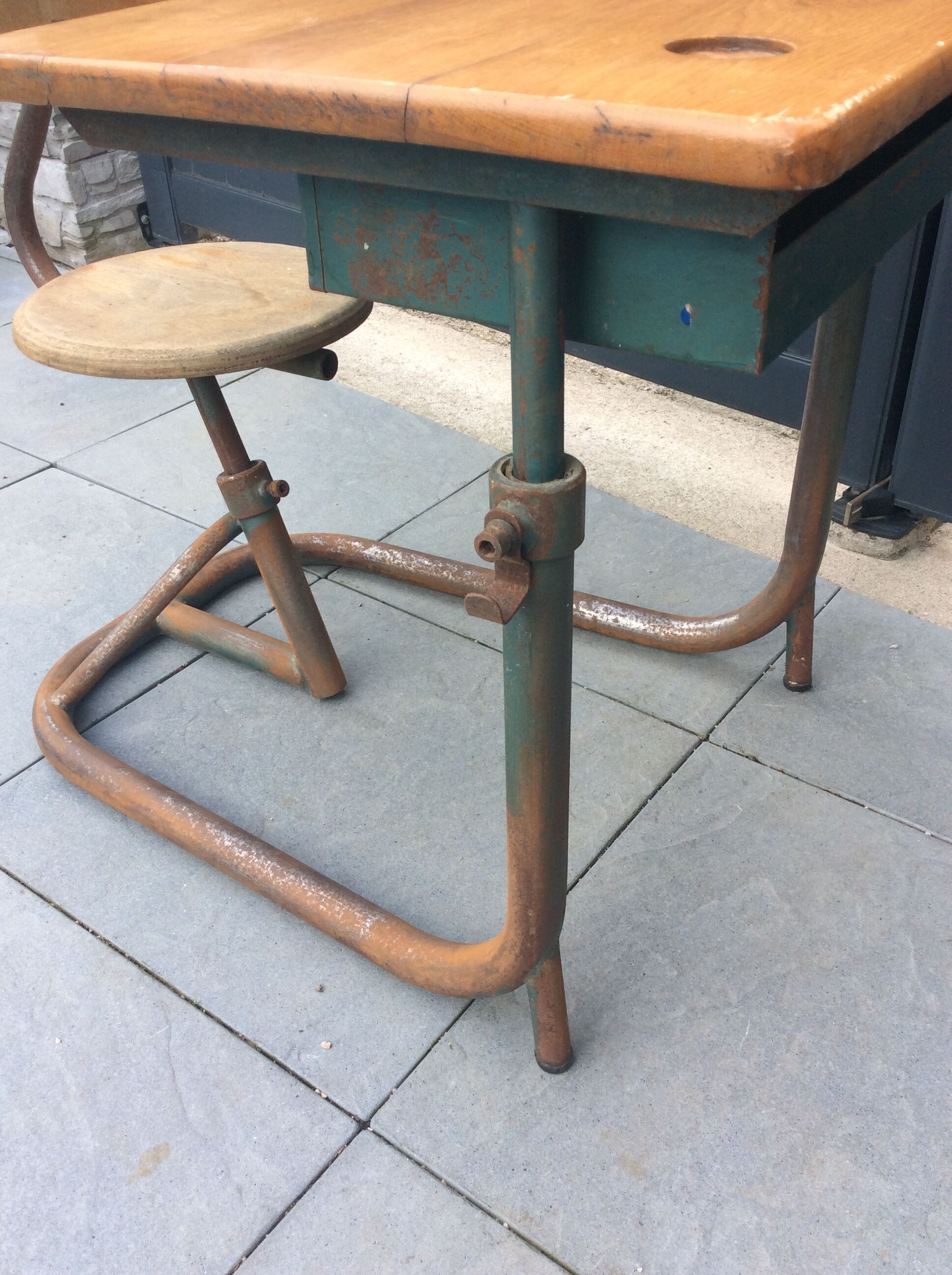 School desk 50 years