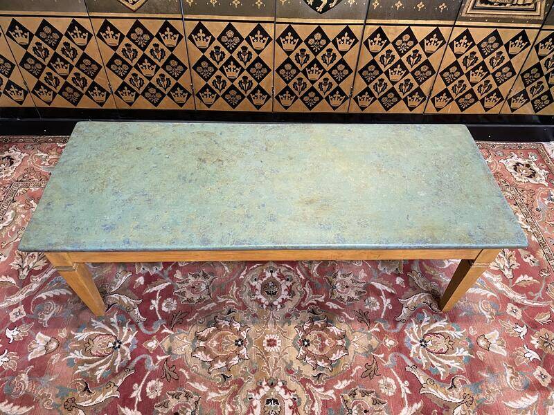 Louis XVI painted coffee table