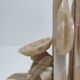 Pair of vintage Mexican cactus onyx bookends