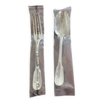 Christofle spoon and fork set