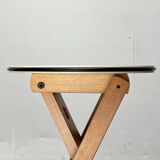Postmodern Italian folding stool by Enolinea, 1980s.