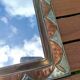 Brass mirror
