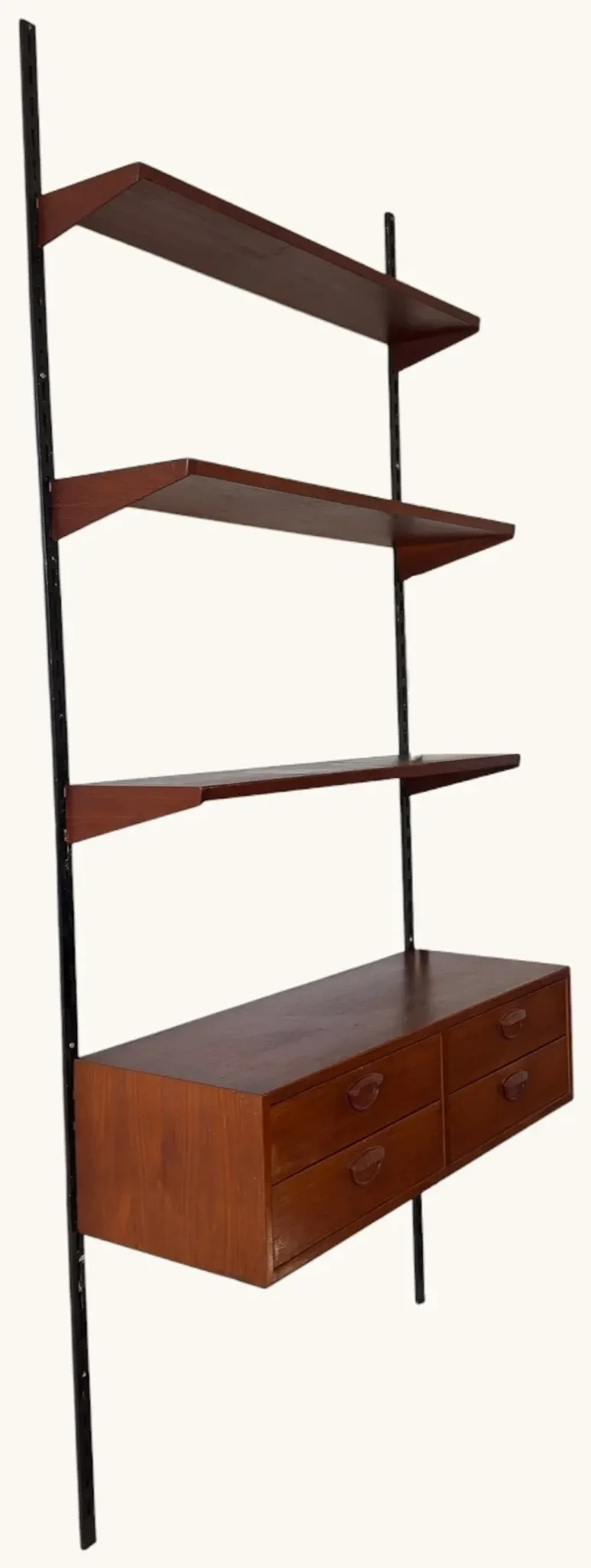 Danish wall system with drawer unit — Kai Kristiansen for FM Furniture