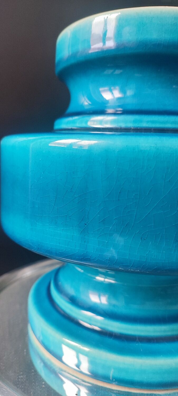 Cari Zalloni vase for Steuler design Space Age, 60s/70s