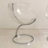 Pair of Sphère chairs by Boris Tabacoff, vintage 1970s design