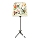 Mid-Century Modern Table Lamp in Brass with Vintage Gucci Shade