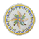 Assiette en faience de Malicorne signé émile Tessier
