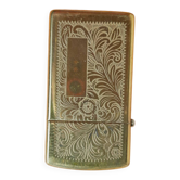 Zippo Slim Venetian Brass Vintage Lighter (1994)