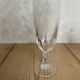 Set of 4 antique crystal flutes