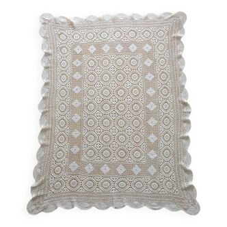Nappe rectangulaire crochet