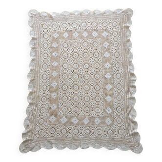 Nappe rectangulaire crochet