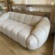 Two-seater sofa - contemporary design - as new condition