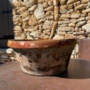 Plat lebrillo ancien en terre cuite