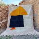 Traditional Berber rug in natural wool 3x2 m