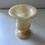 Small Médicis vase in alabaster