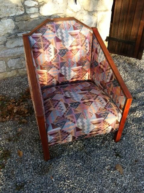 Petit fauteuil art déco