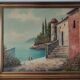 Oil painting on canvas signed Rossini