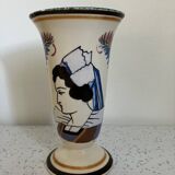 HB Quimper vase