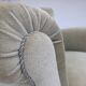 1970s, Danish relax armchair, light green furniture velour