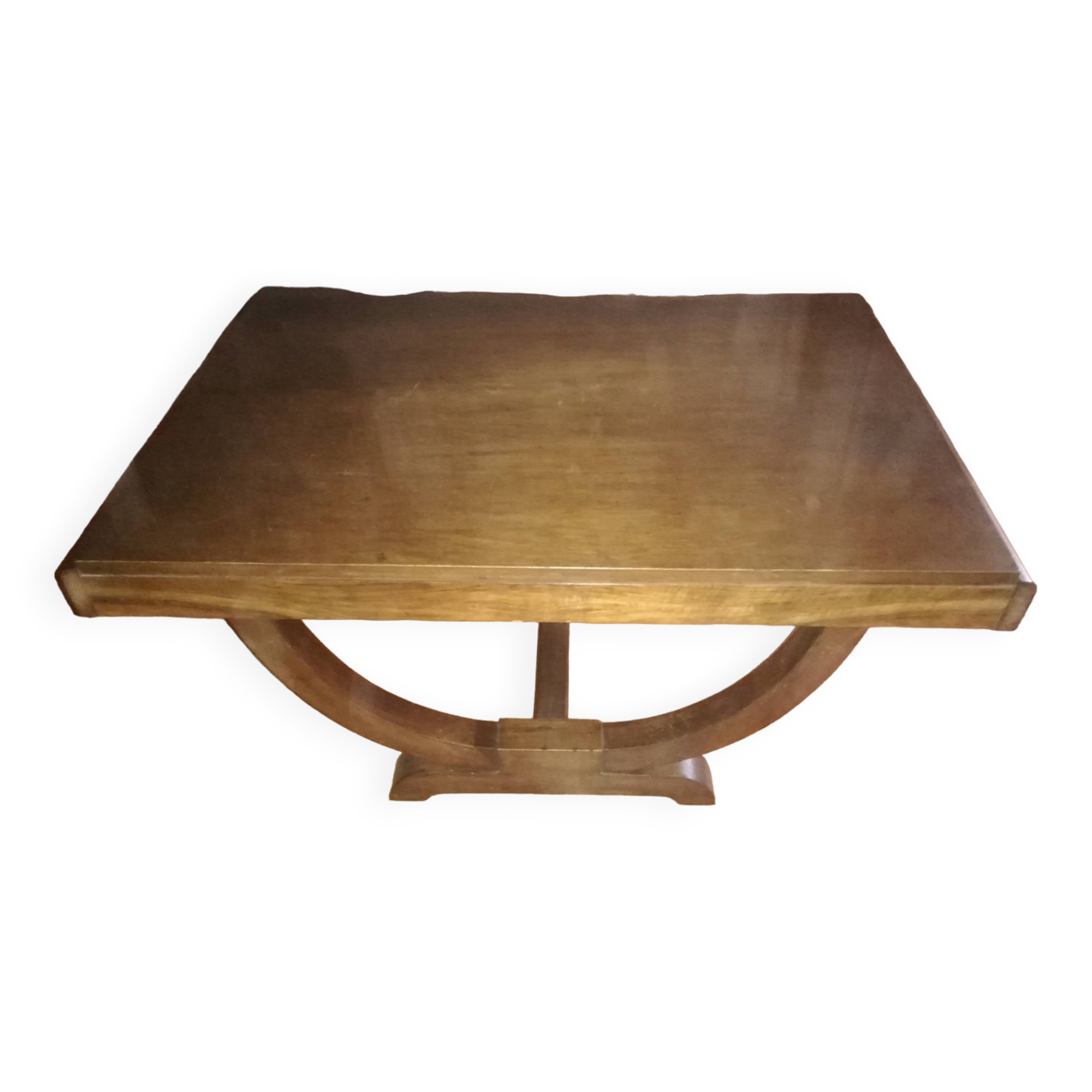 Art deco style dining room table and 6 chairs