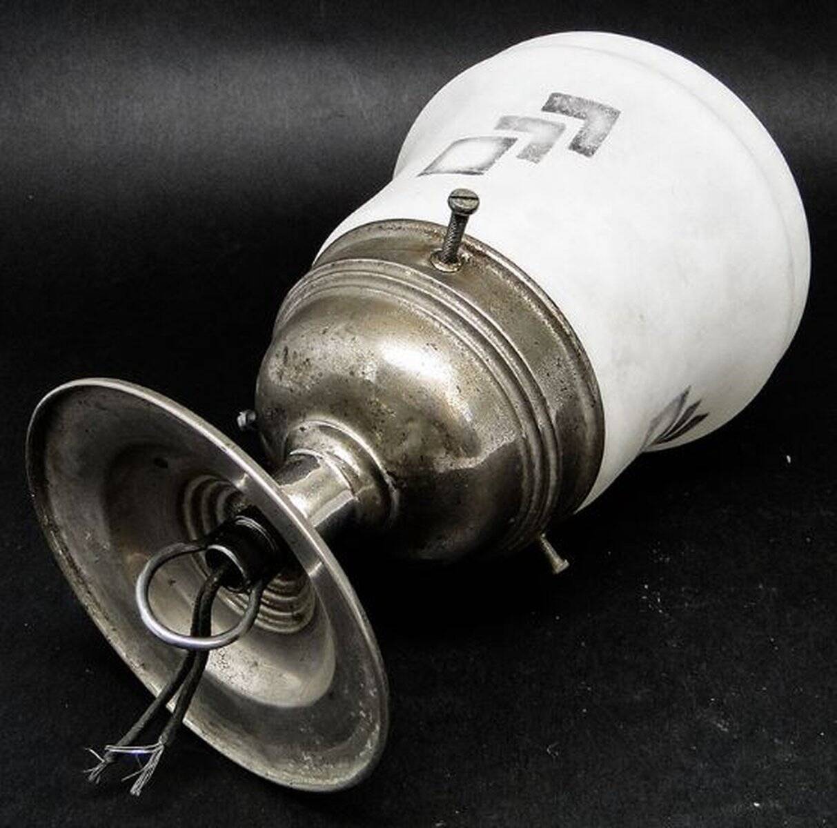 Art Deco pendant lamp, Poland, 1930s
