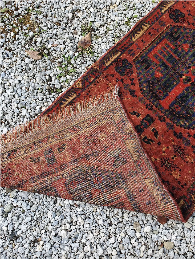 Pure wool rug 137x66cm