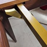 Scandinavian teak table with double butterfly extension 2 m by 1 m 20