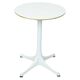 White George Nelson Pedestal Coffee Side Table for Herman Miller, USA, 1960s