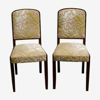 Pair of stella chairs 50s