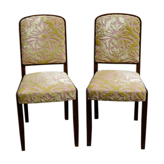 Pair of stella chairs 50s