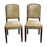 Paire de chaises stella années 50