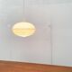 Lampe suspension UFO allemande modèle 2196 du milieu du siècle par Aloys Ferdinand Gangkofner pour Erco, années 1960
