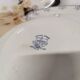 Flat plate - Service Damier de Creil and Montereau