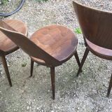 Set of four chairs Baumann Mondor