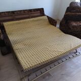 Set vintage sofa bed and 2 armchairs