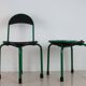 Pair of folding chairs model "Clark" by Lucci and Orlandini for Lamm 1985